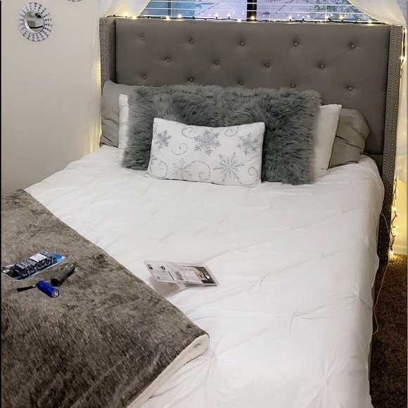 Queen size frame and mattress